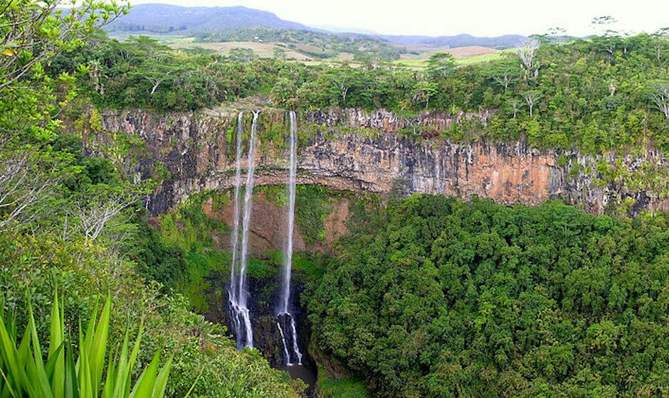 Chamarel waterfall